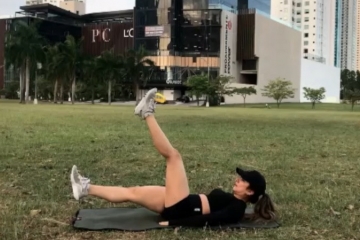 Abdo: Battements de jambes